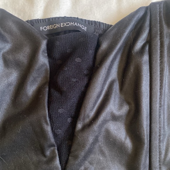 French Connection Faux leather look bustier - Picture 2 of 2